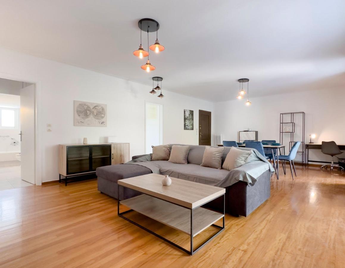Metamorfoseos Spacious 120Sqm Apt In Alimos Atina Dış mekan fotoğraf